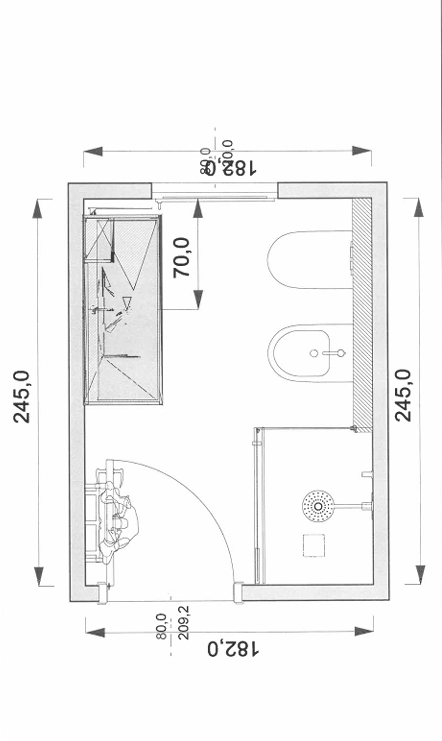Planos Baños 87